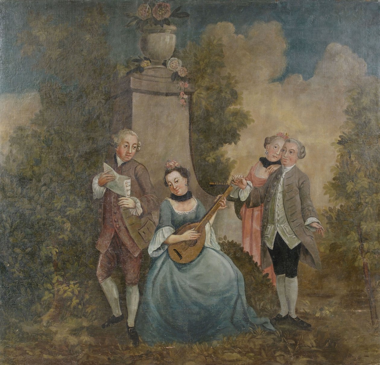 Concert in het park door Anonymous