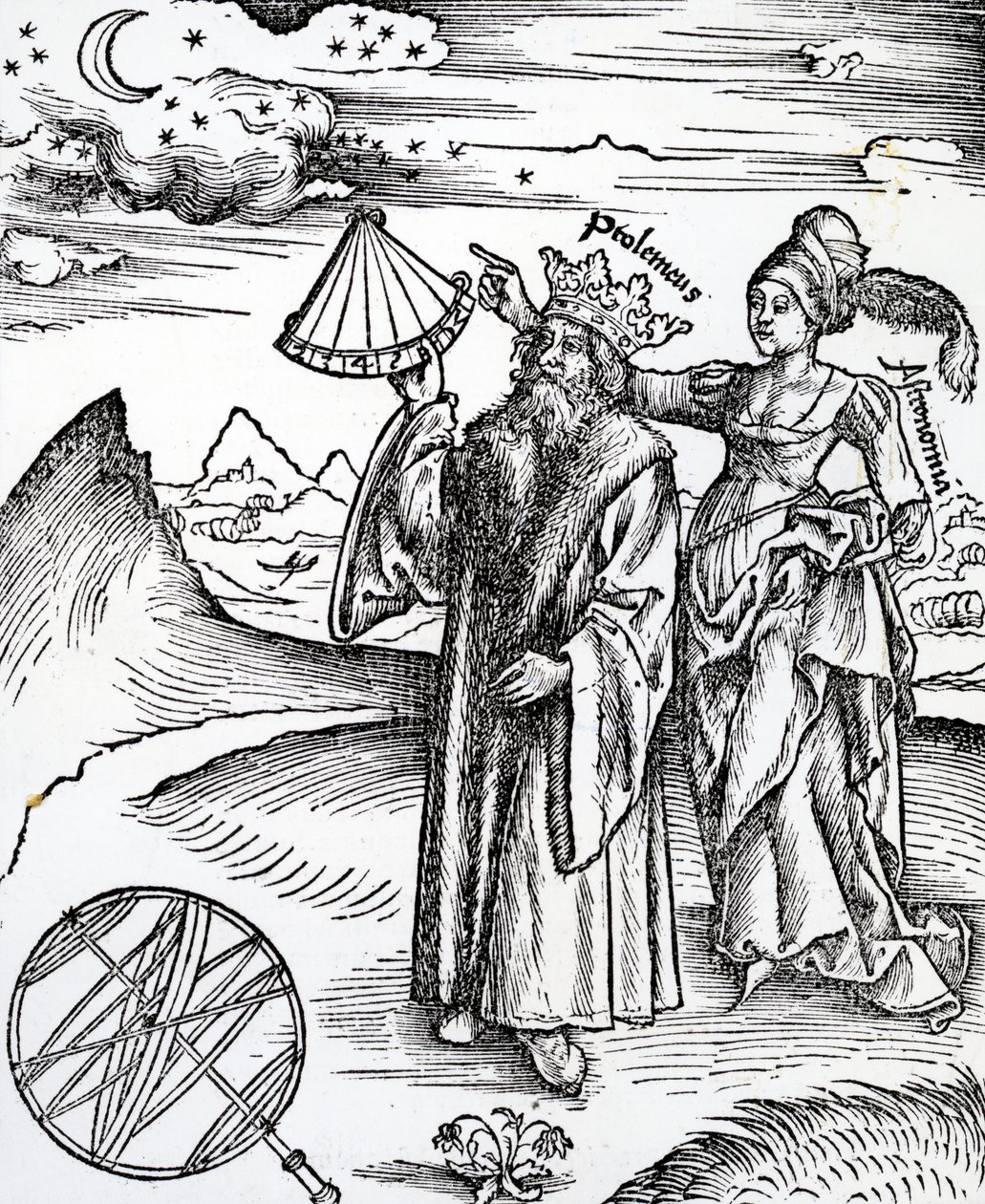 Ptolemaeus en Astronomia, 1512 door Unbekannt Unbekannt