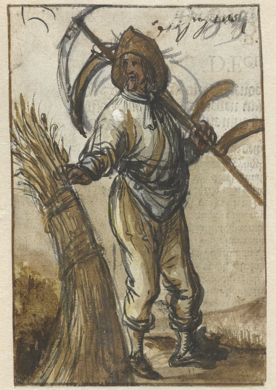 Augustus (De twaalf maanden van het jaar) door Anonymous