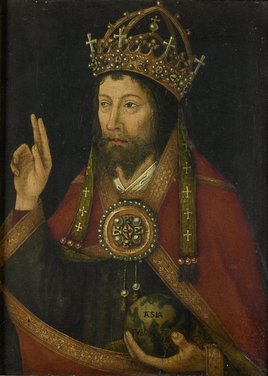Christus als Salvator Mundi door Anonymous