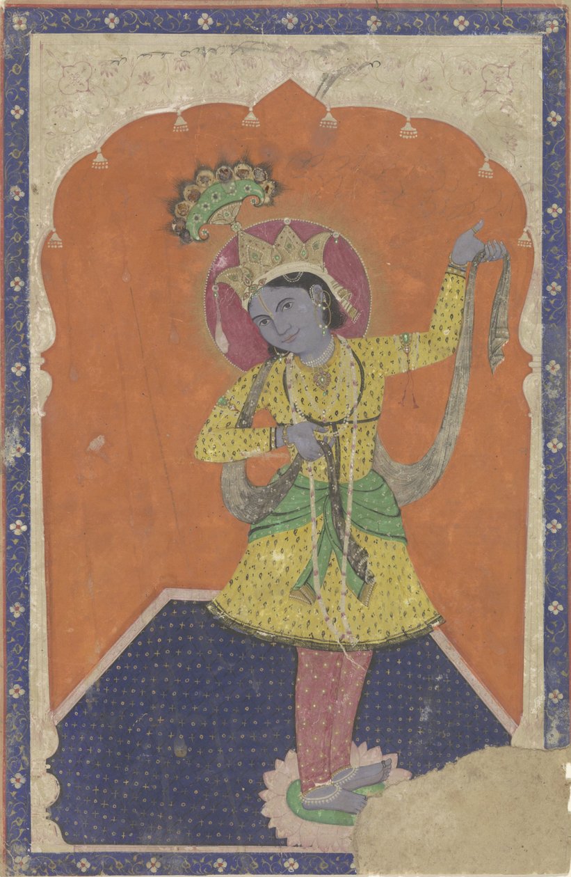 Dansende Krishna door Anonymous
