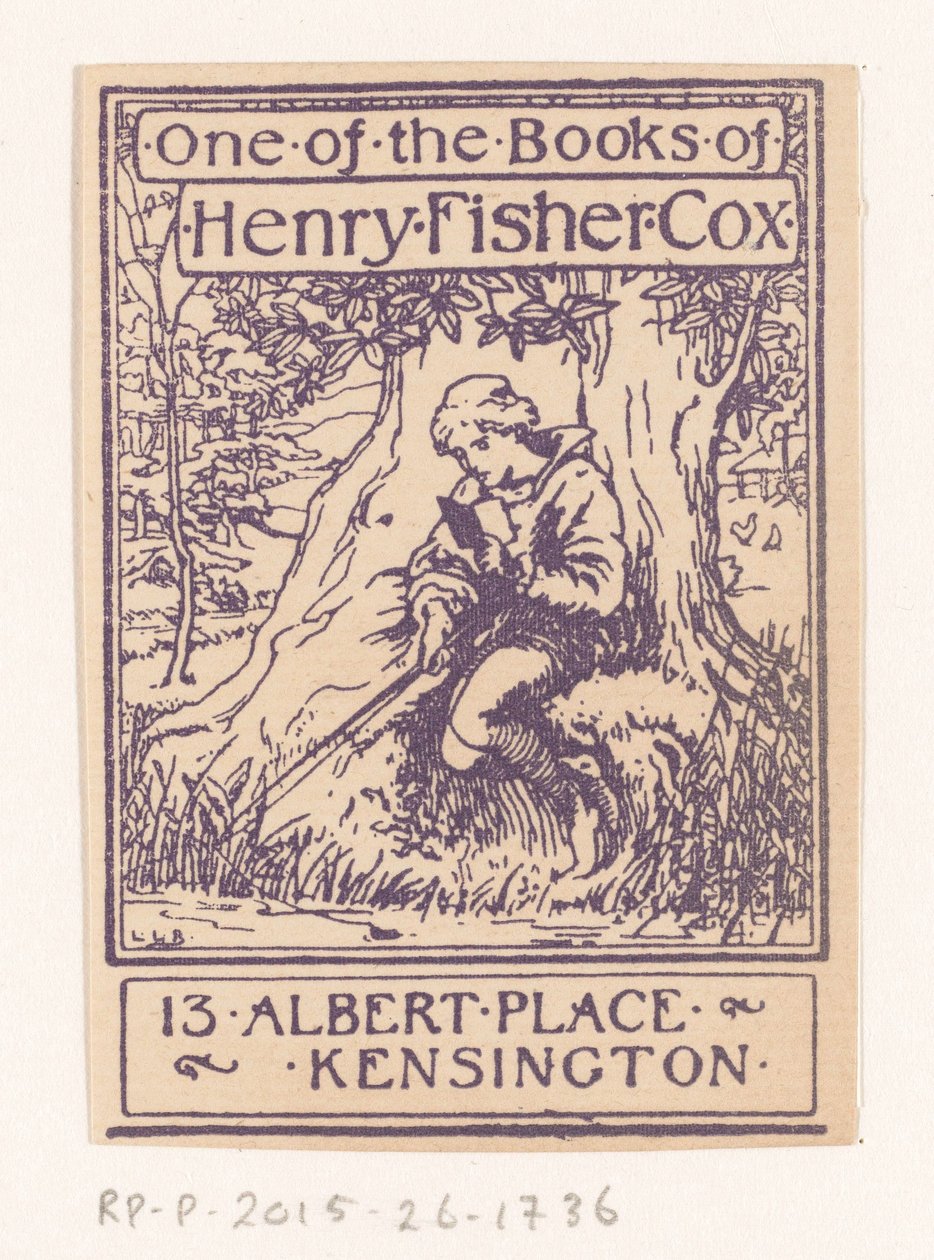 Ex libris van Henry Fisher Cox door Anonymous