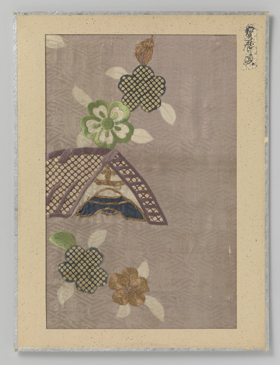 Fragment textiel door Anonymous