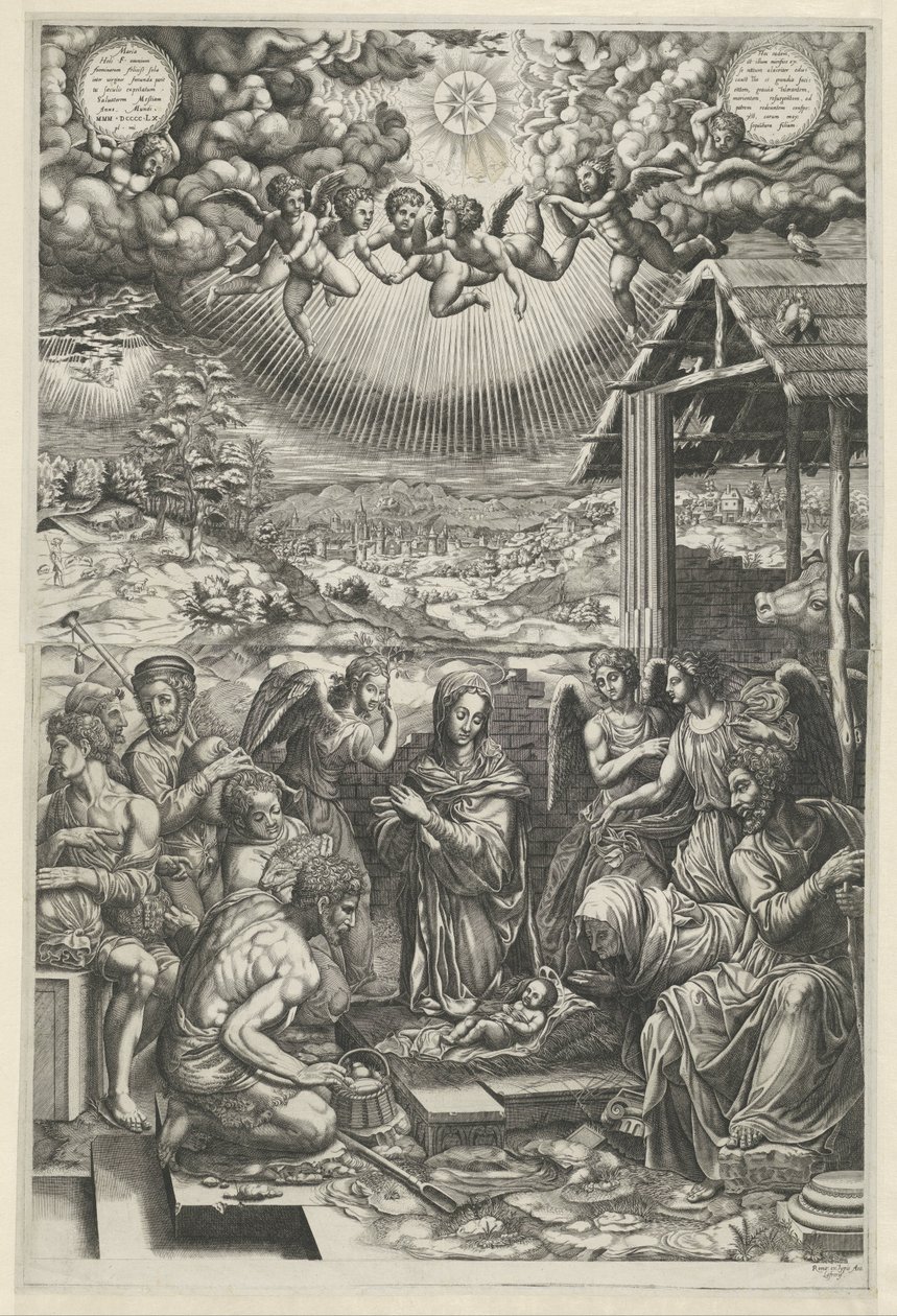 Geboorte van Christus door Anonymous