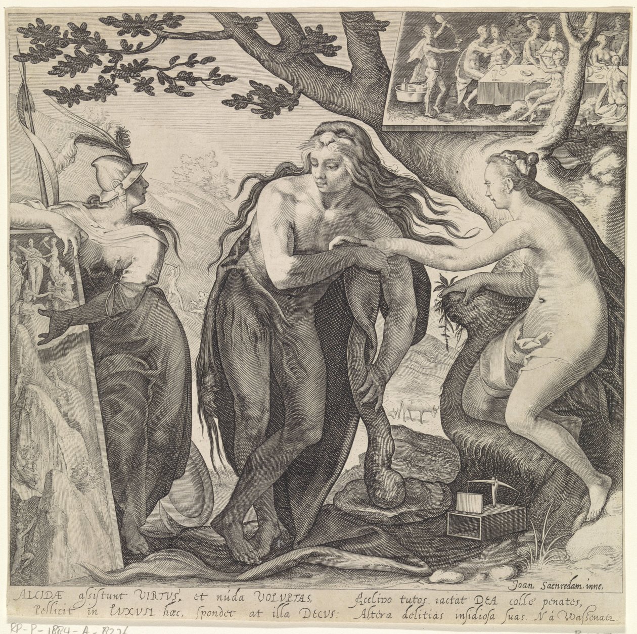Hercules op de tweesprong door Anonymous