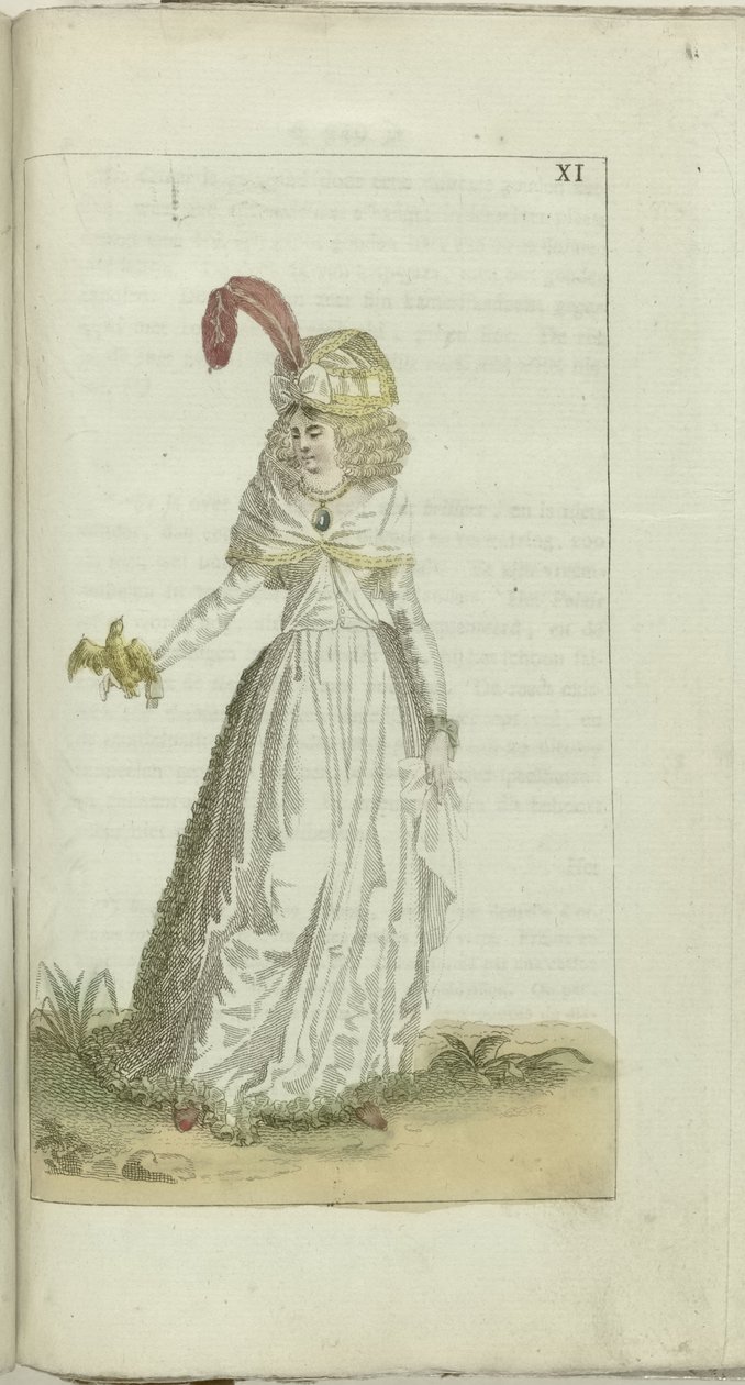 Kabinet van mode en smaak 1791, pl. XI door Anonymous