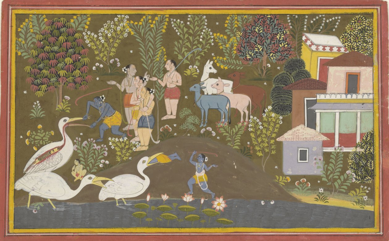 Krishna met Bakasura door Anonymous