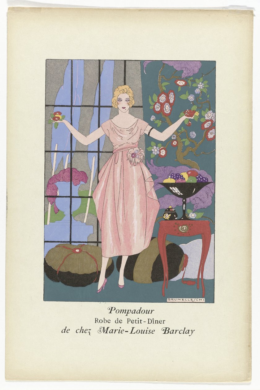 La Guirlande, nov. 1919 : Pompadour door Anonymous