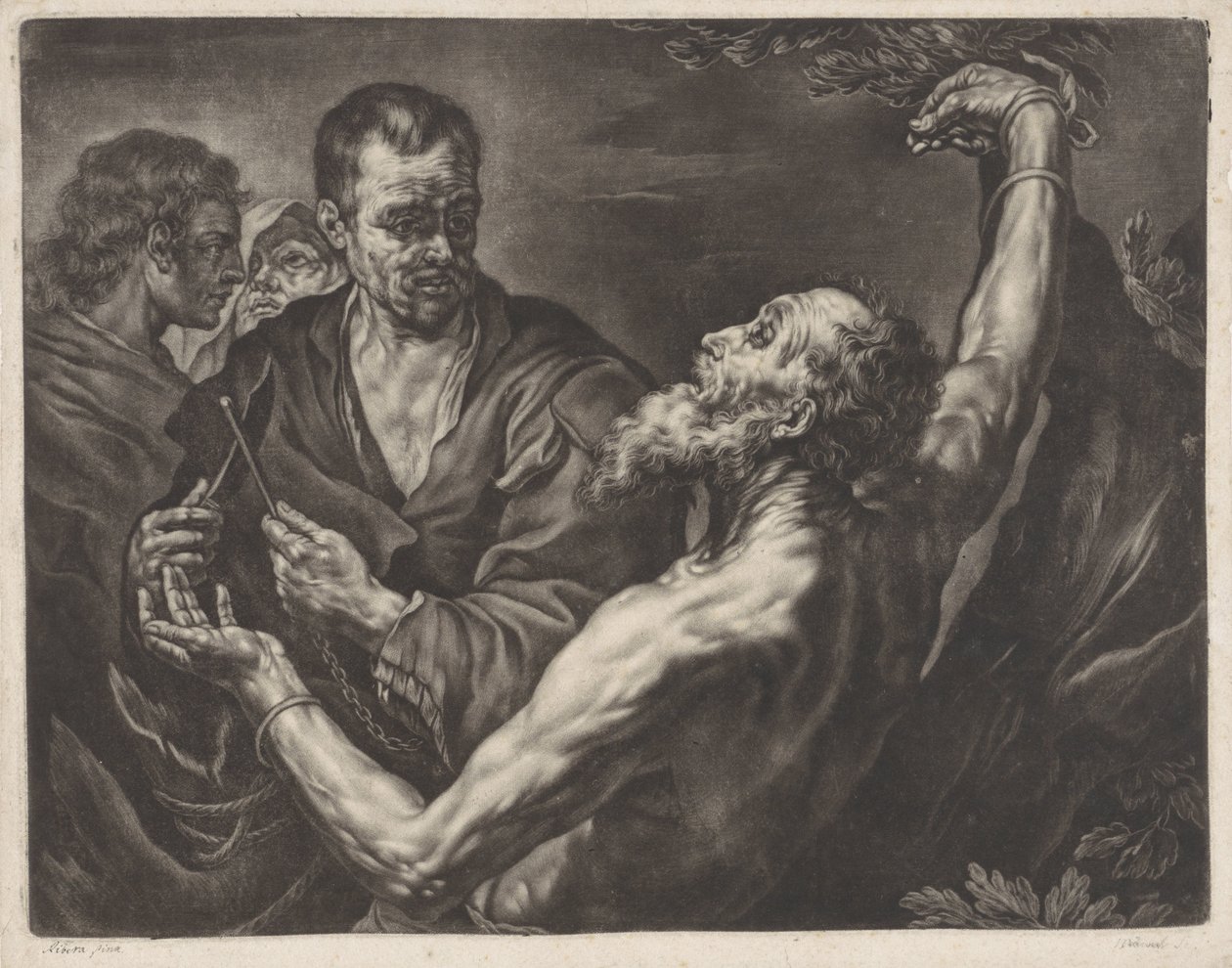 Martelaarschap van de H. Bartholomeus door Anonymous