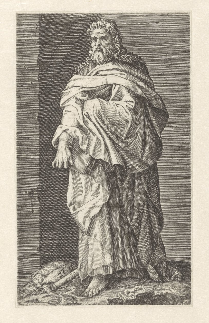 Matthias (Christus en twaalf apostelen) door Anonymous