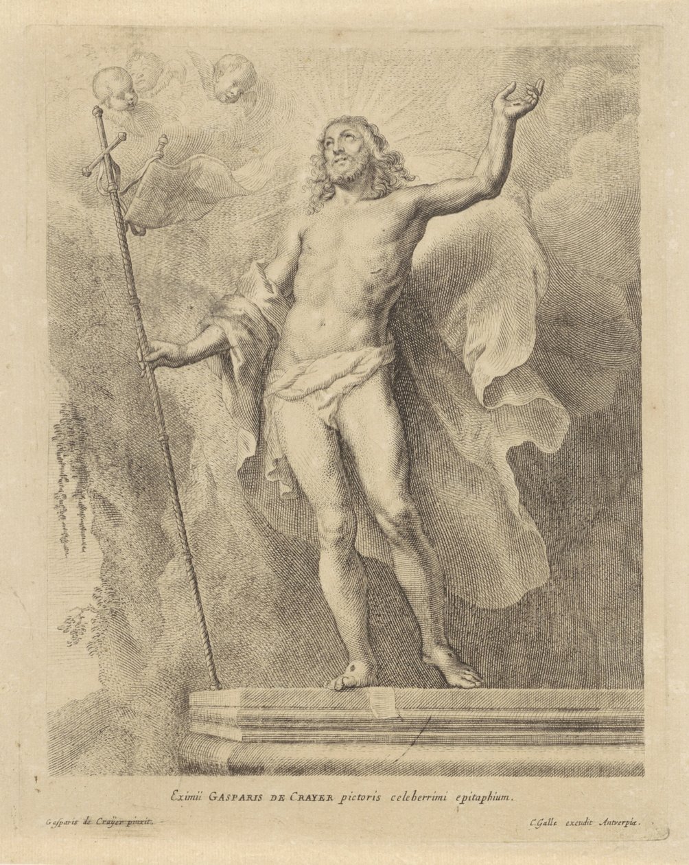 Opstanding van Christus door Anonymous