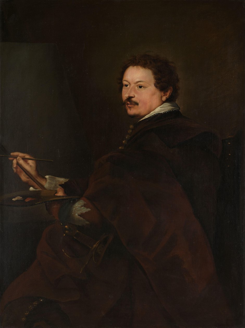 Portret van Andries van Eertvelt (1590-1652) door Anonymous