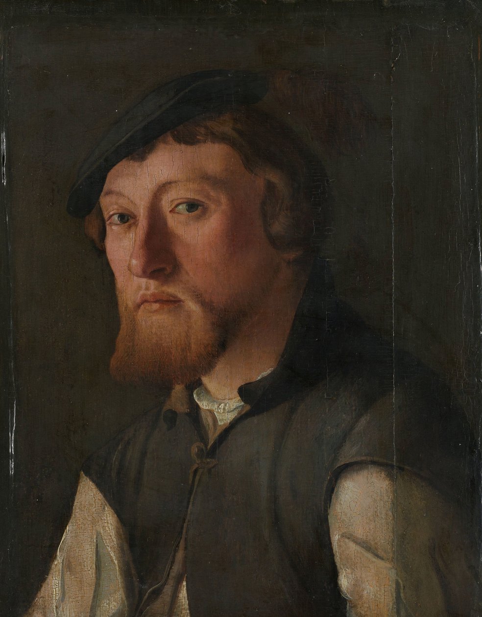 Portret van een man door Anonymous