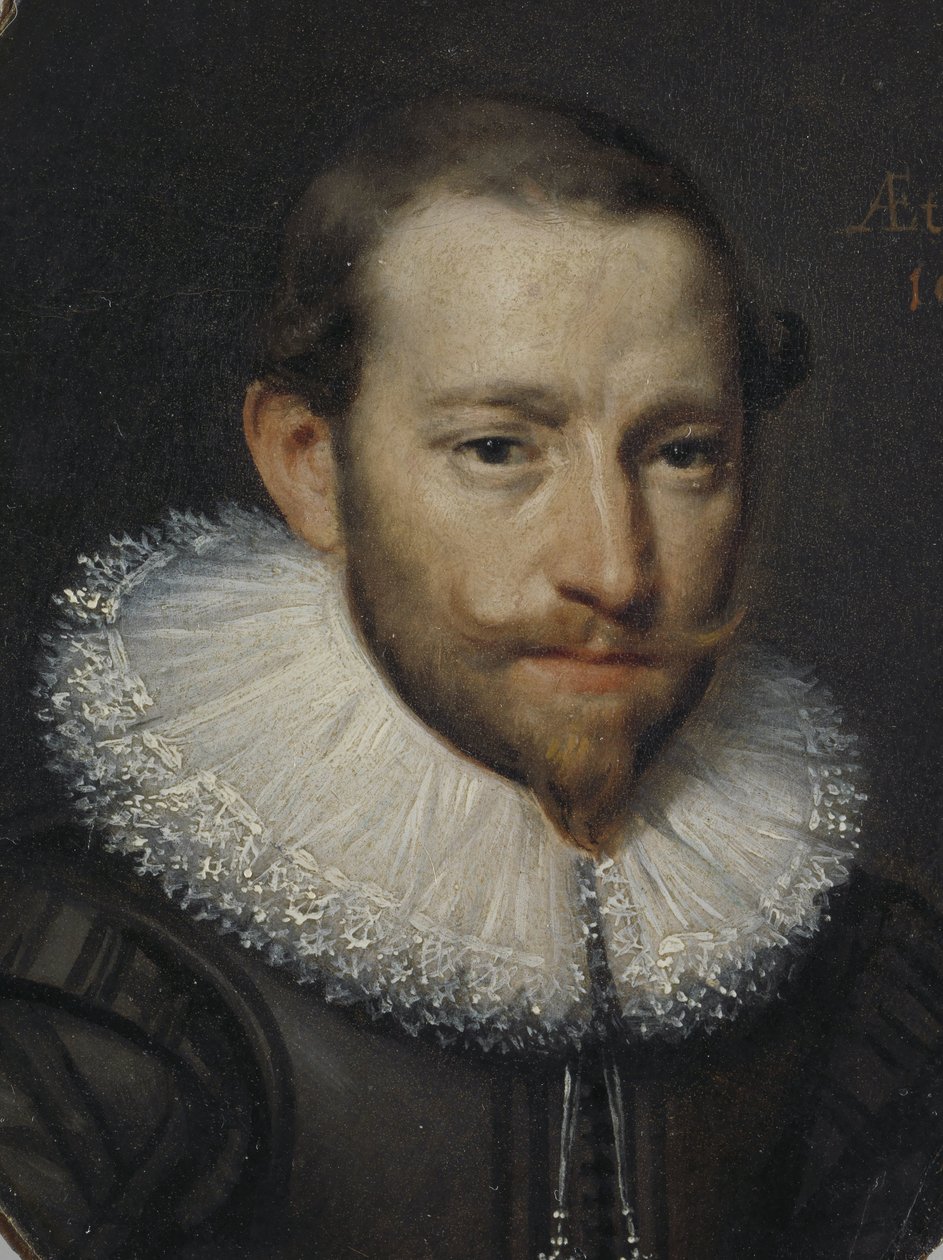 Portret van een man door Anonymous