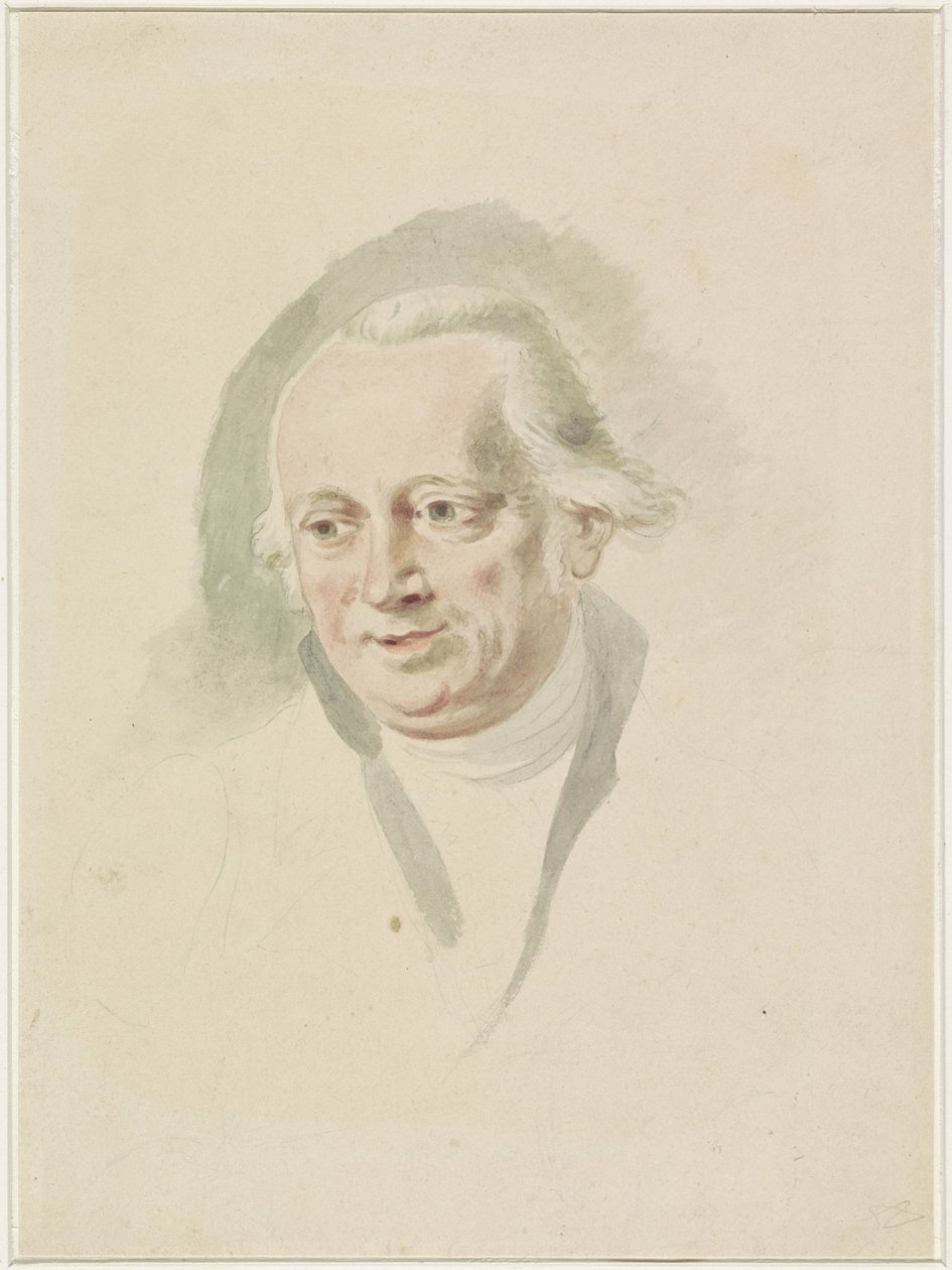 Portret van Adriaan de Lelie door Anonymous