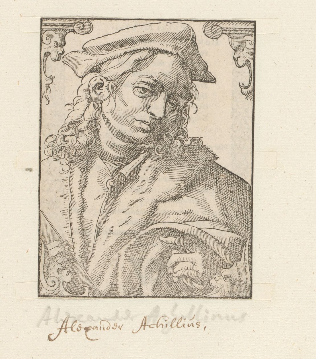 Portret van Alessandro Achillini door Anonymous