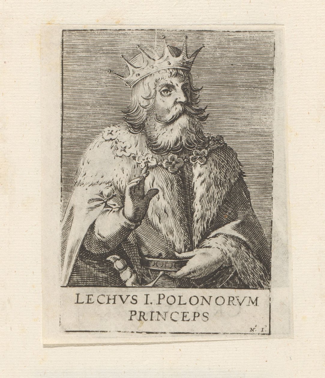 Portret van Lech I door Anonymous