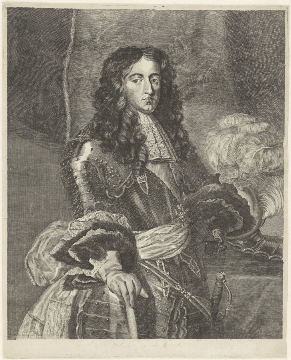 Portret van Willem III, prins van Oranje door Anonymous