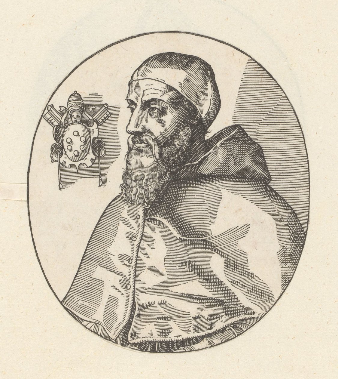 Portret van paus Clemens VII door Anonymous