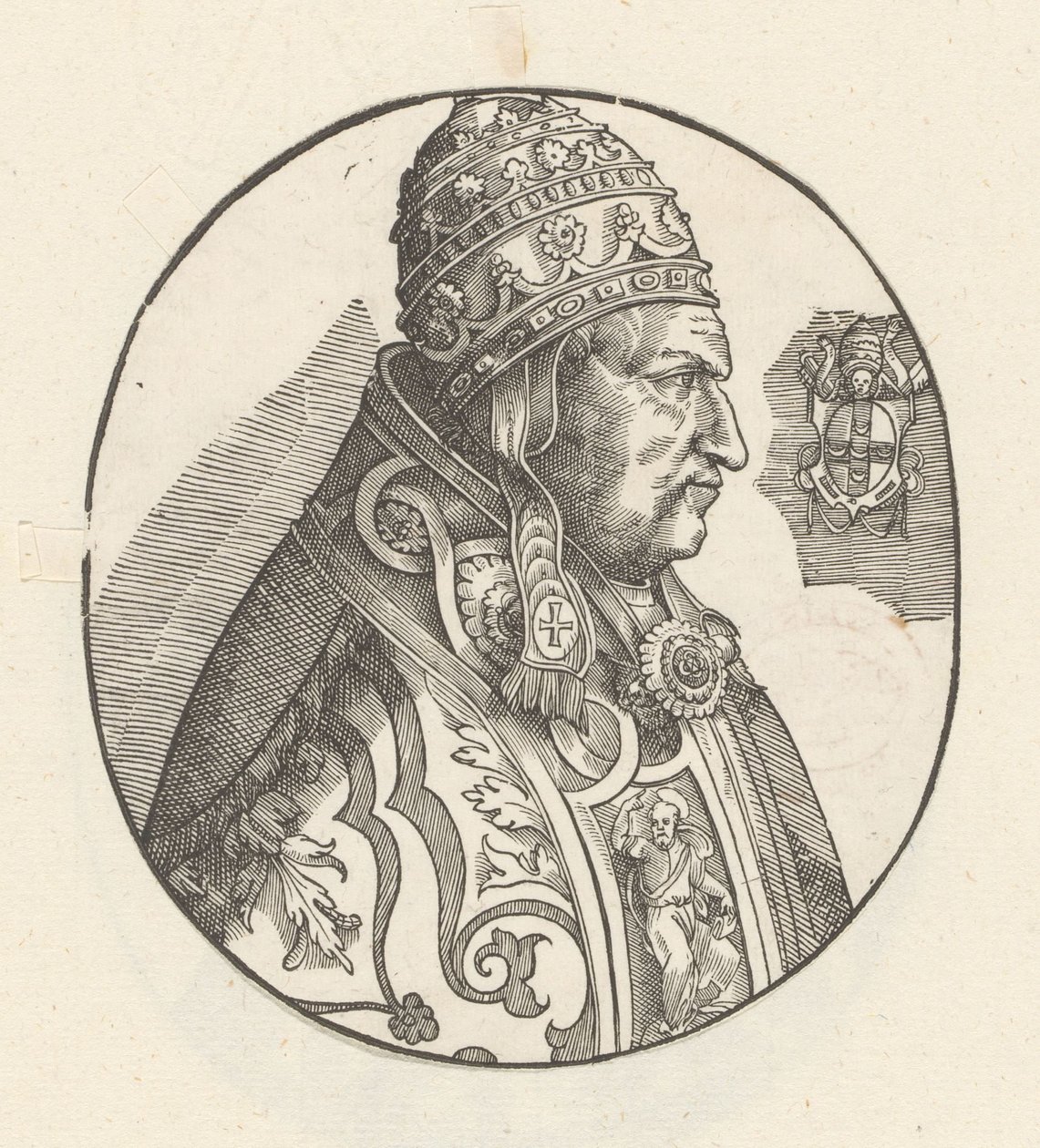 Portret van paus Pius II door Anonymous
