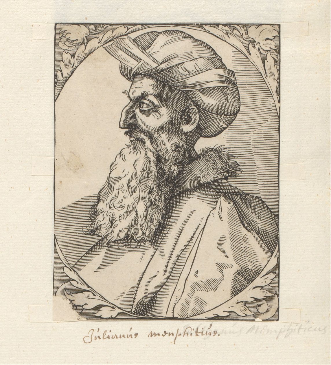 Portret van sultan Qaitbay door Anonymous