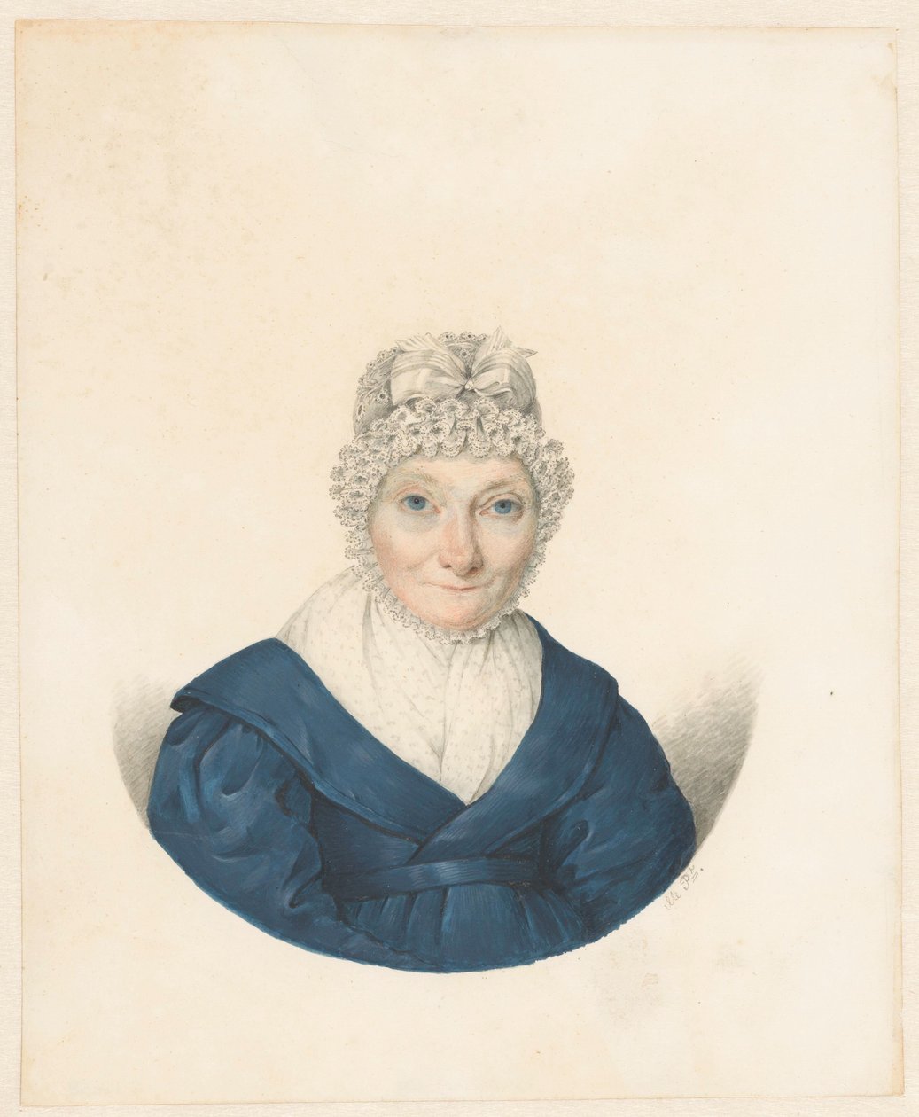 Portret van vrouw door Anonymous