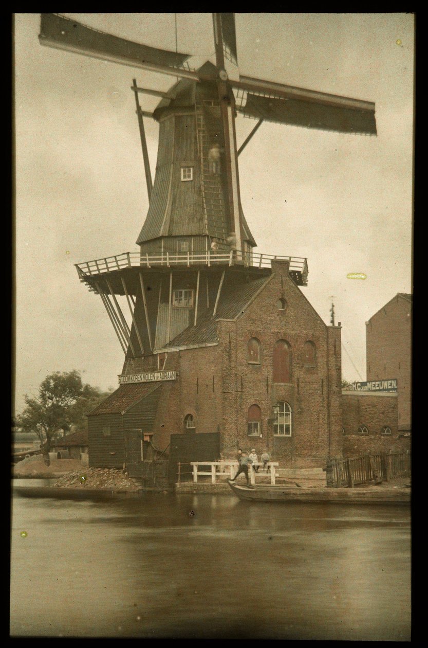 Stoomkorenmolen De Adriaan aan het Spaarne, Haarlem door Anonymous