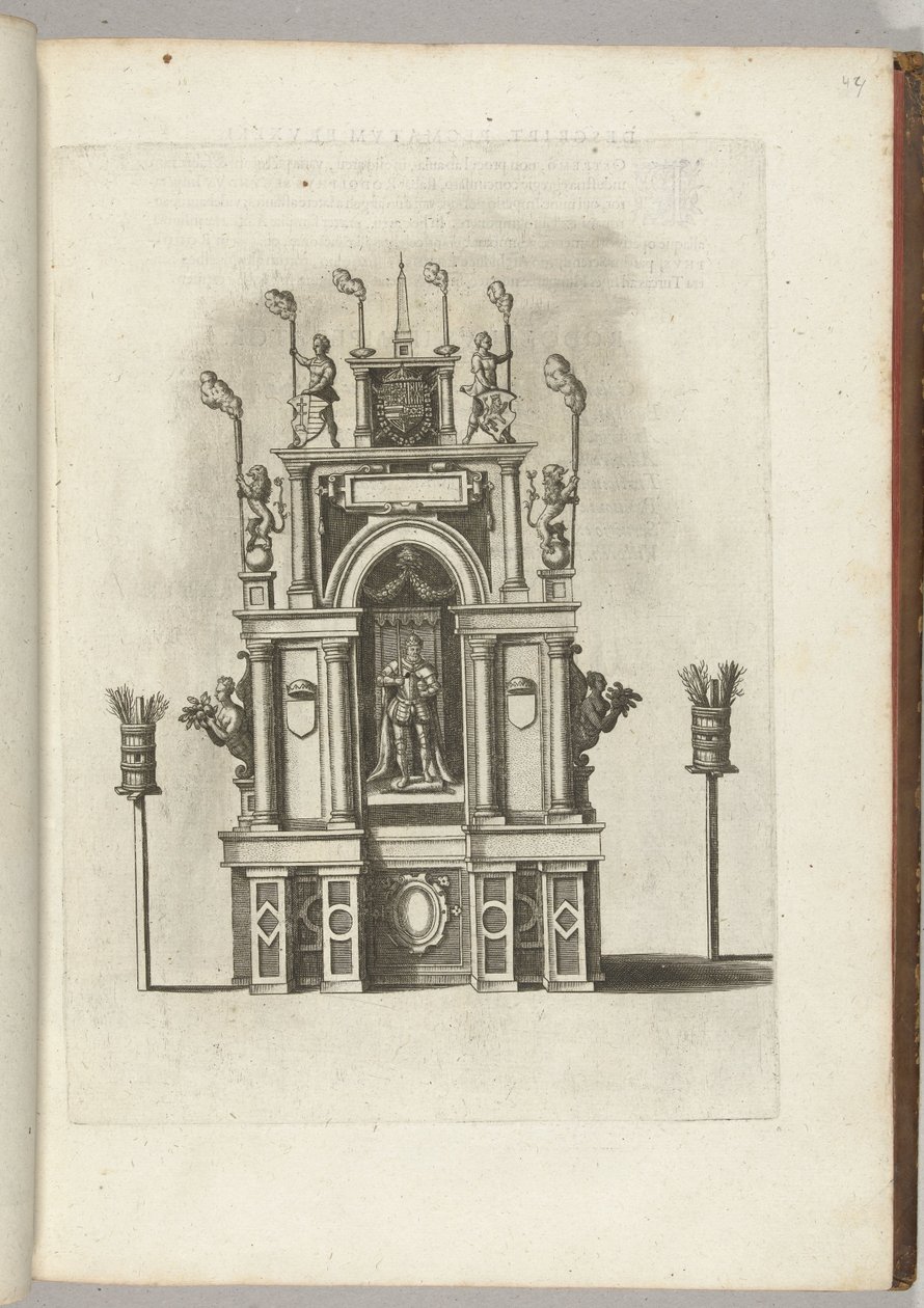 Toneel met keizer Maximiliaan II door Anonymous