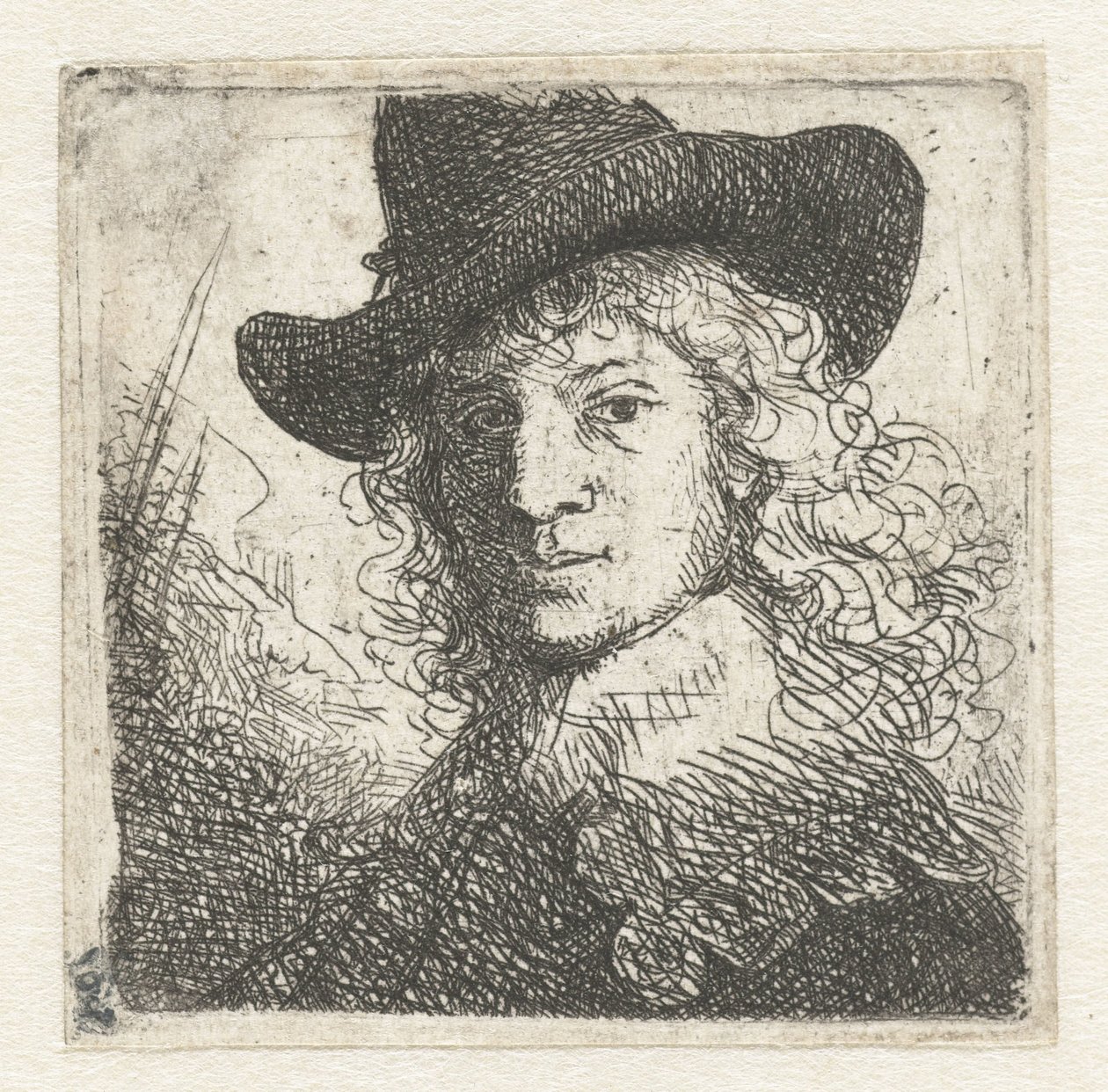 Vermeend portret van Jan Six door Anonymous