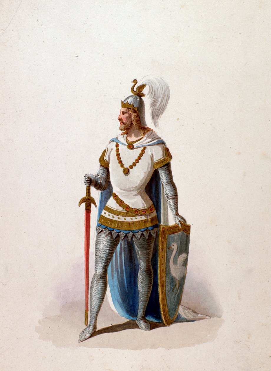 Personage uit de opera Lohengrin door Wagner door Anonymous Anonymous