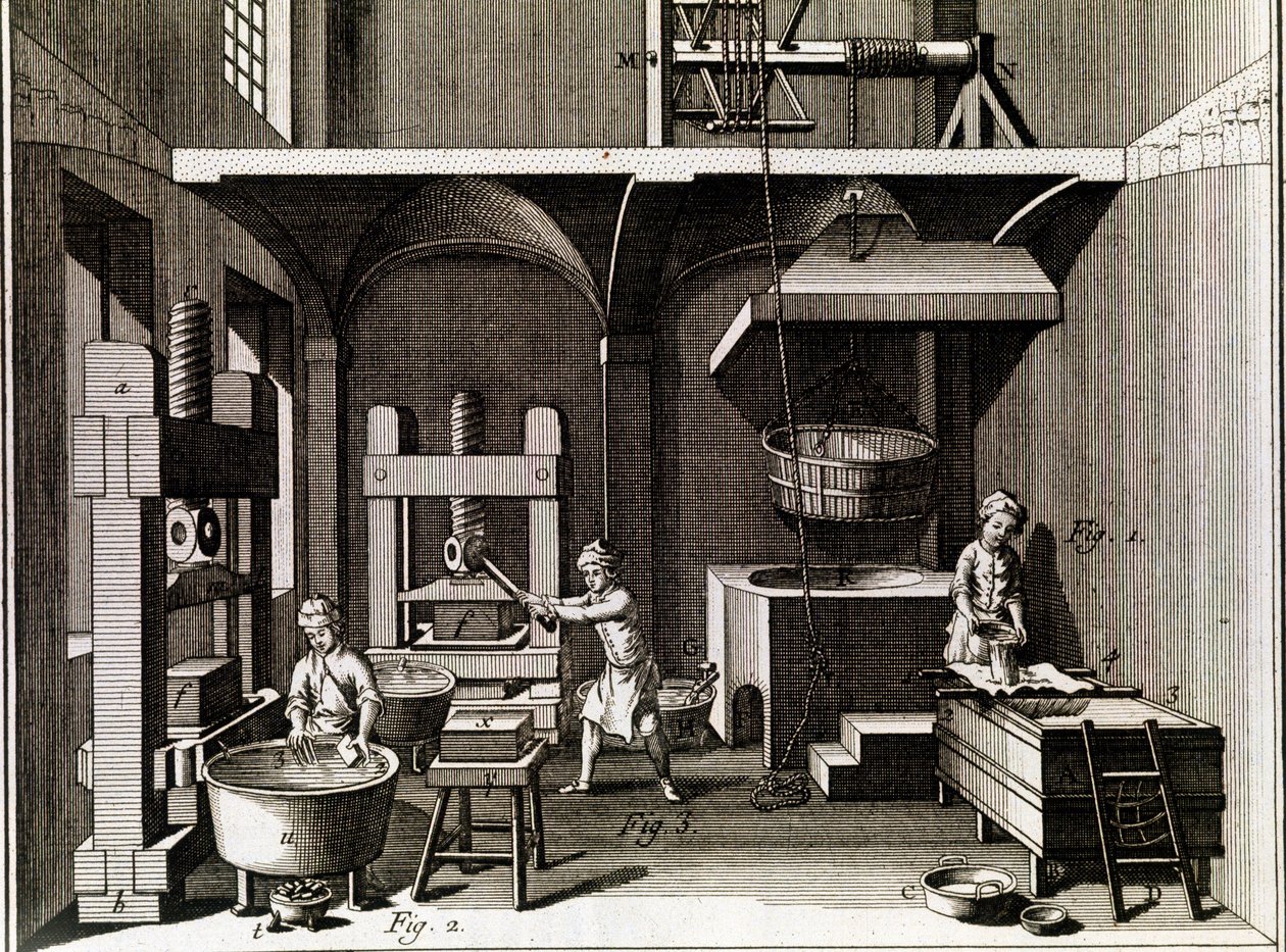 Gravure uit de 18e eeuw door Anonymous Anonymous