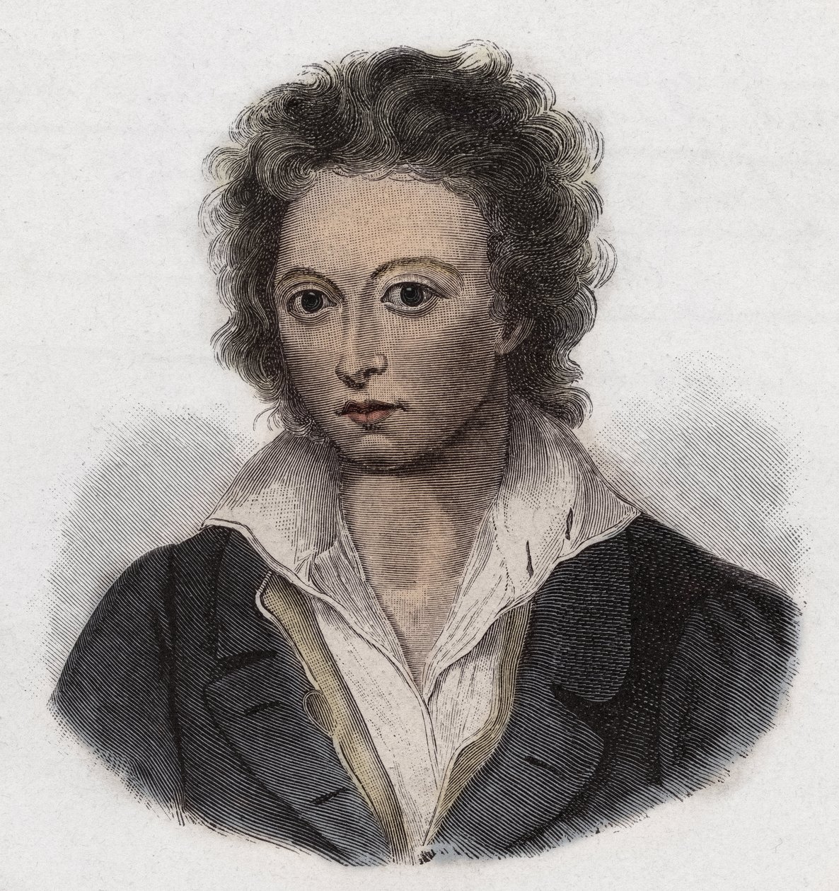 Percy Bysshe Shelley (1792-1822) Engelse dichter door Anonymous Anonymous