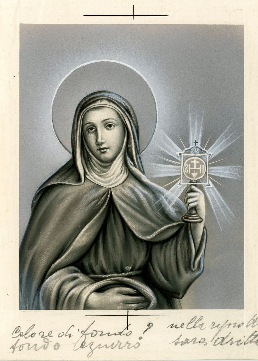 Vrome afbeelding: De Maagd Maria (prent) door Anonymous Anonymous