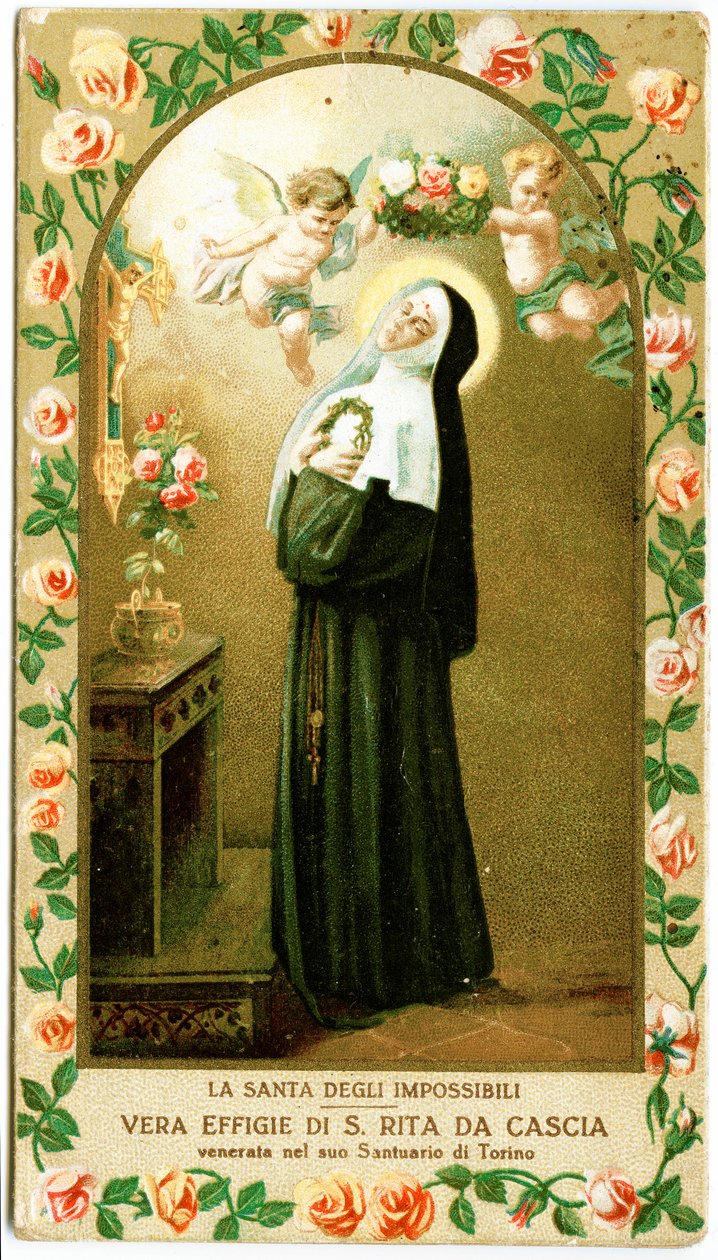 Sint Rita van Cascia door Anonymous Anonymous