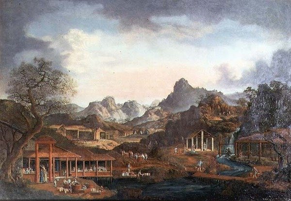 Het Verhaal van Porselein, ca. 1795 door Anonymous Anonymous