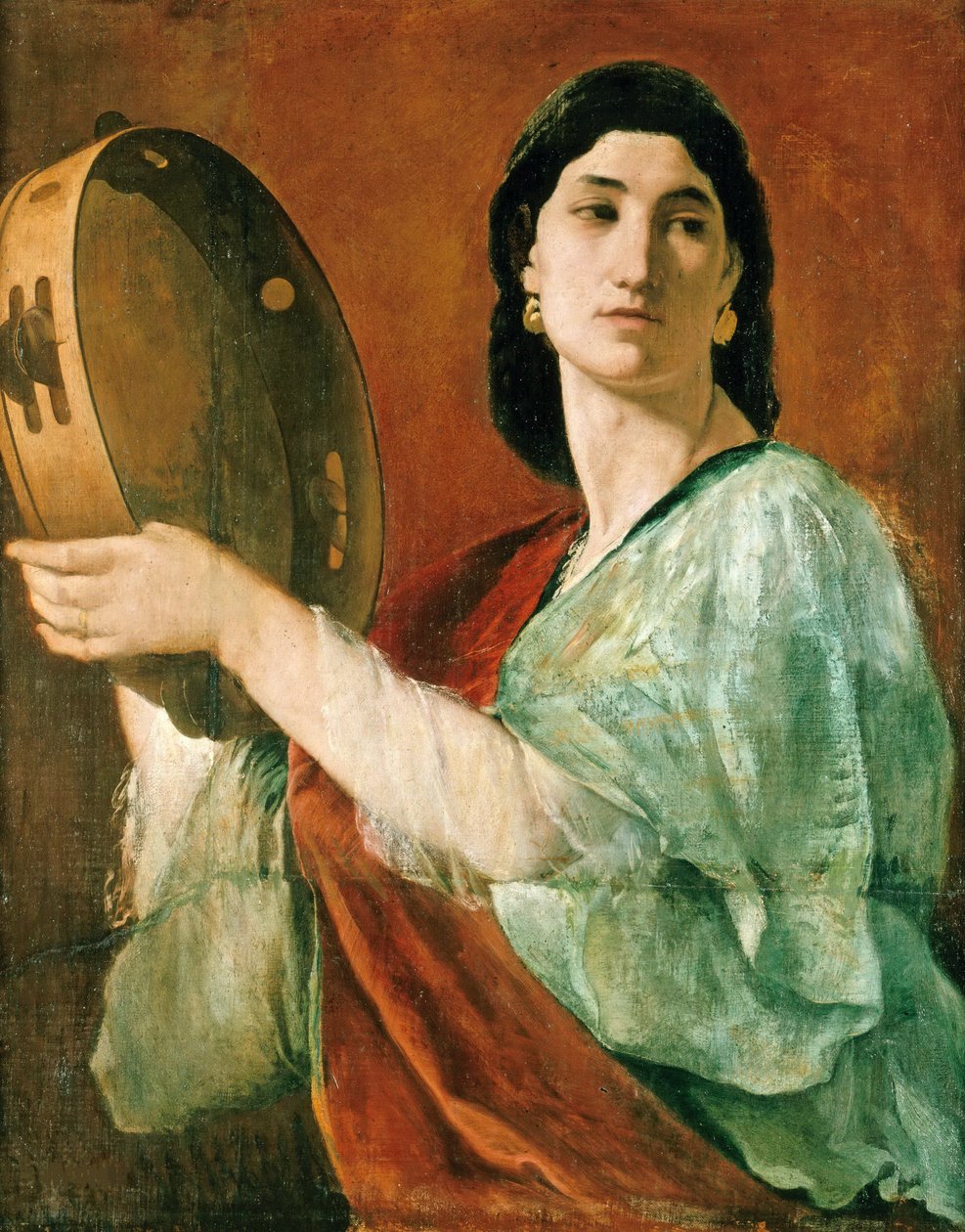 Miriam, 1862 door Anselm Feuerbach