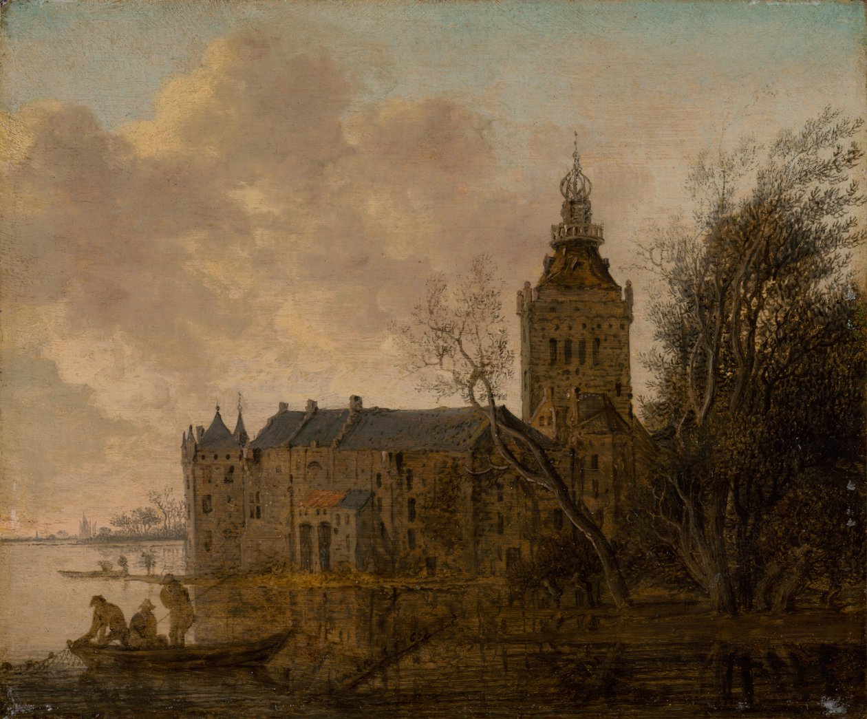 Kasteel Montfort door Anthonie Jansz. van der Croos  