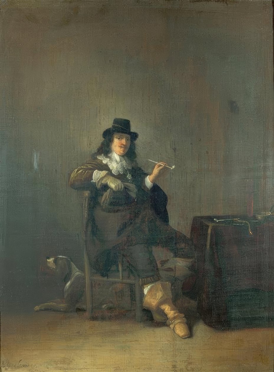 De geur door Anthonie Palamedesz