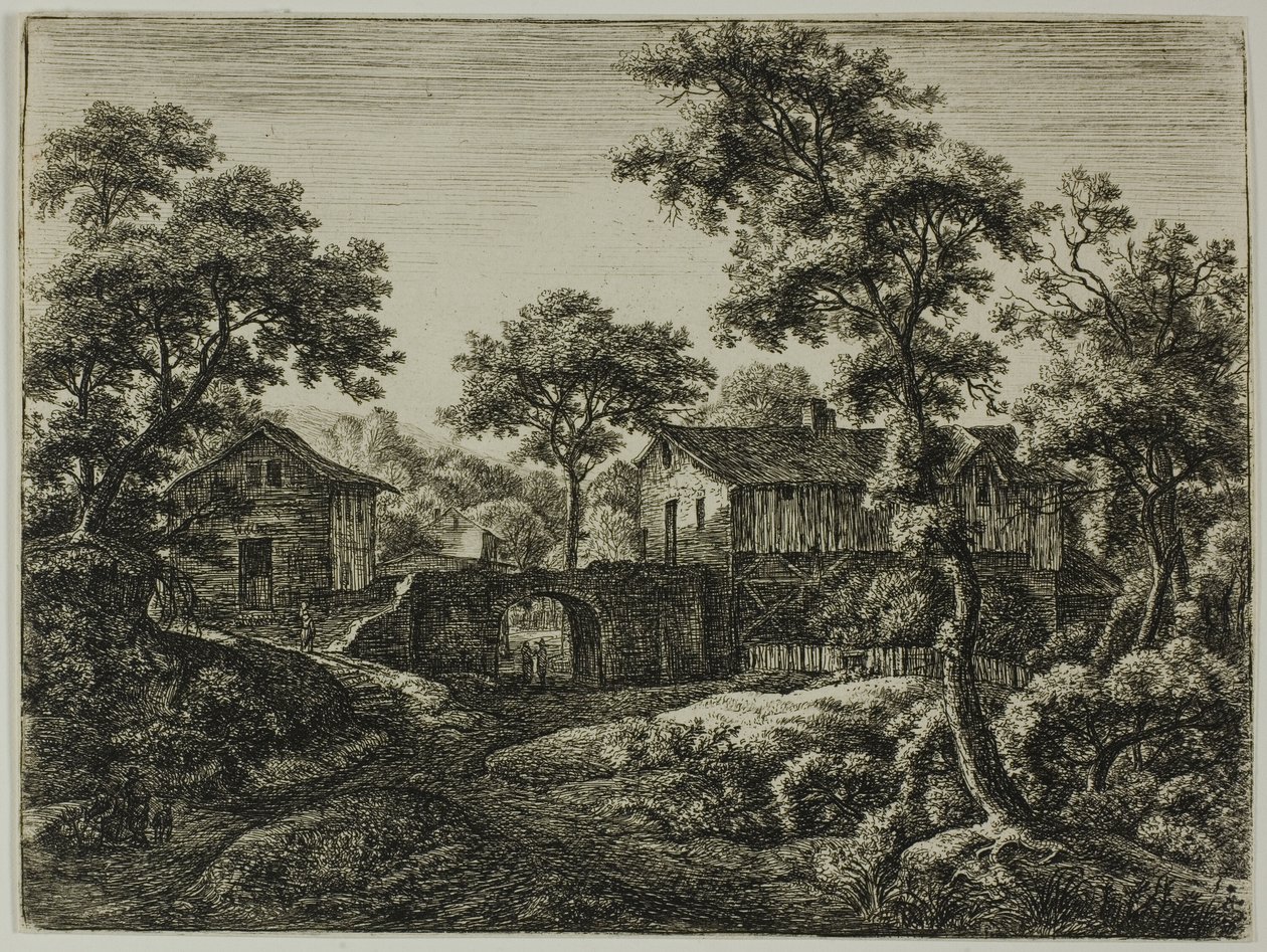 De Grote Poort door Anthonie Waterloo