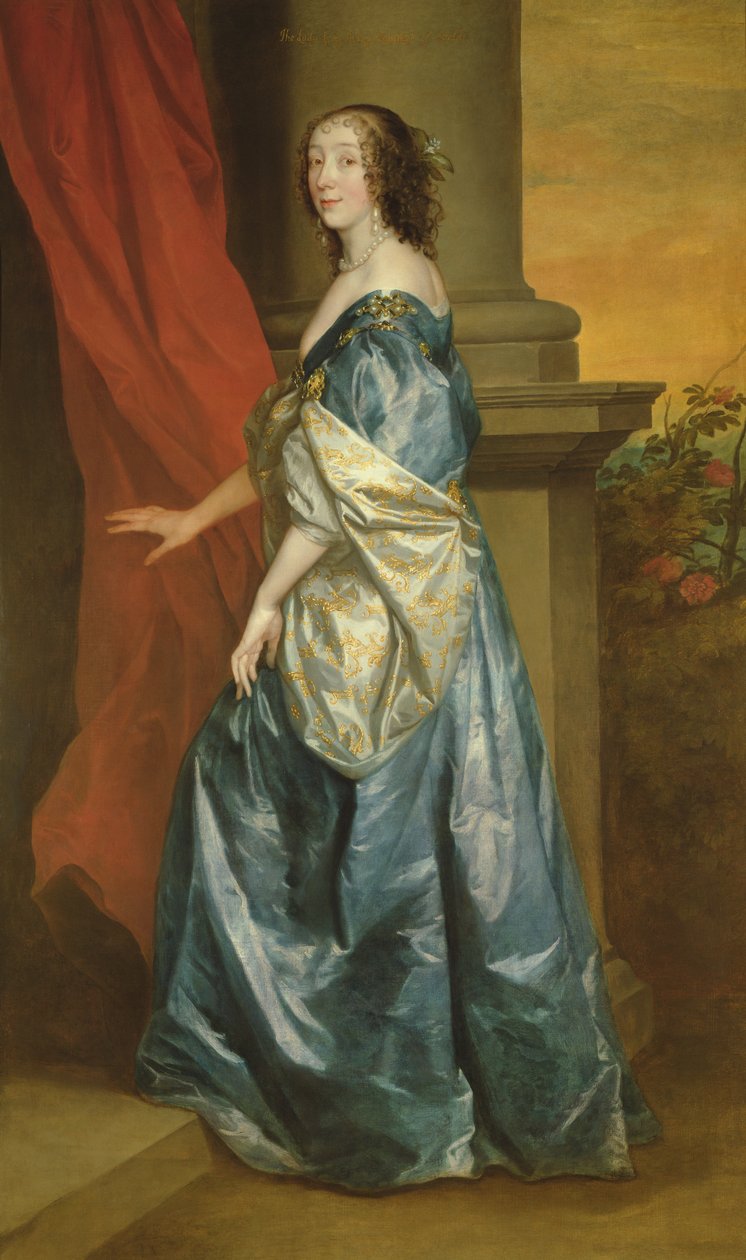 Lucy Percy, Gravin van Carlisle (1599-1660) ca.1637 door Anthony van Dyck