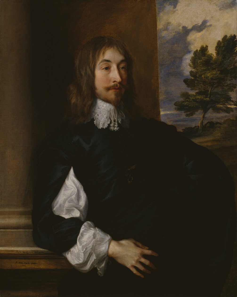 Portret van Sir William Killigrew door Anthony van Dyck