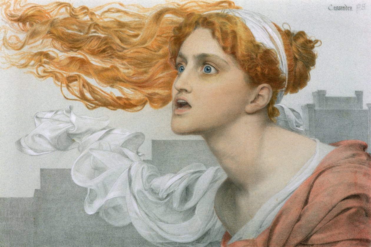 Cassandra door Anthony Frederick Augustus Sandys