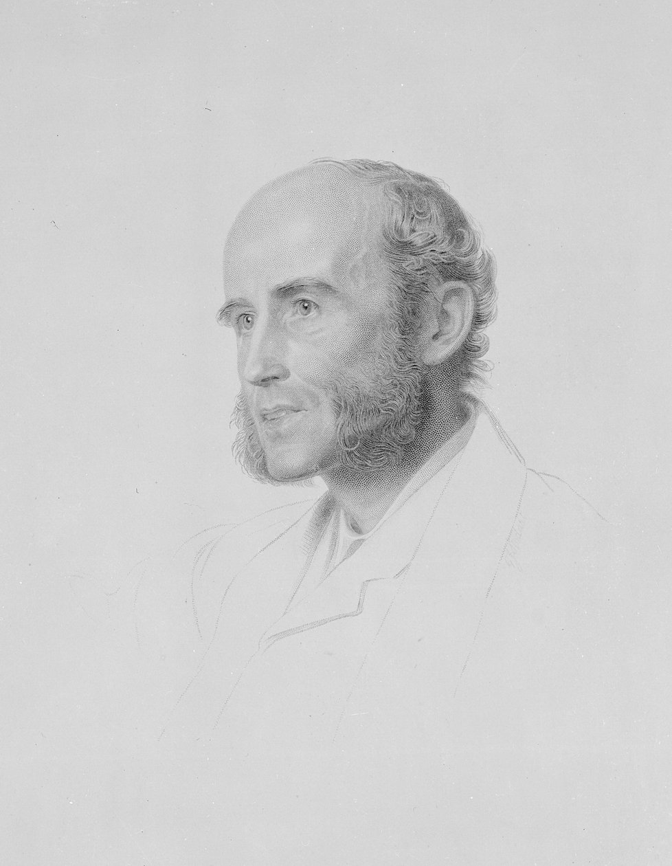 John Richard Green, gegraveerd door George J. Stodart door Anthony Frederick Augustus Sandys