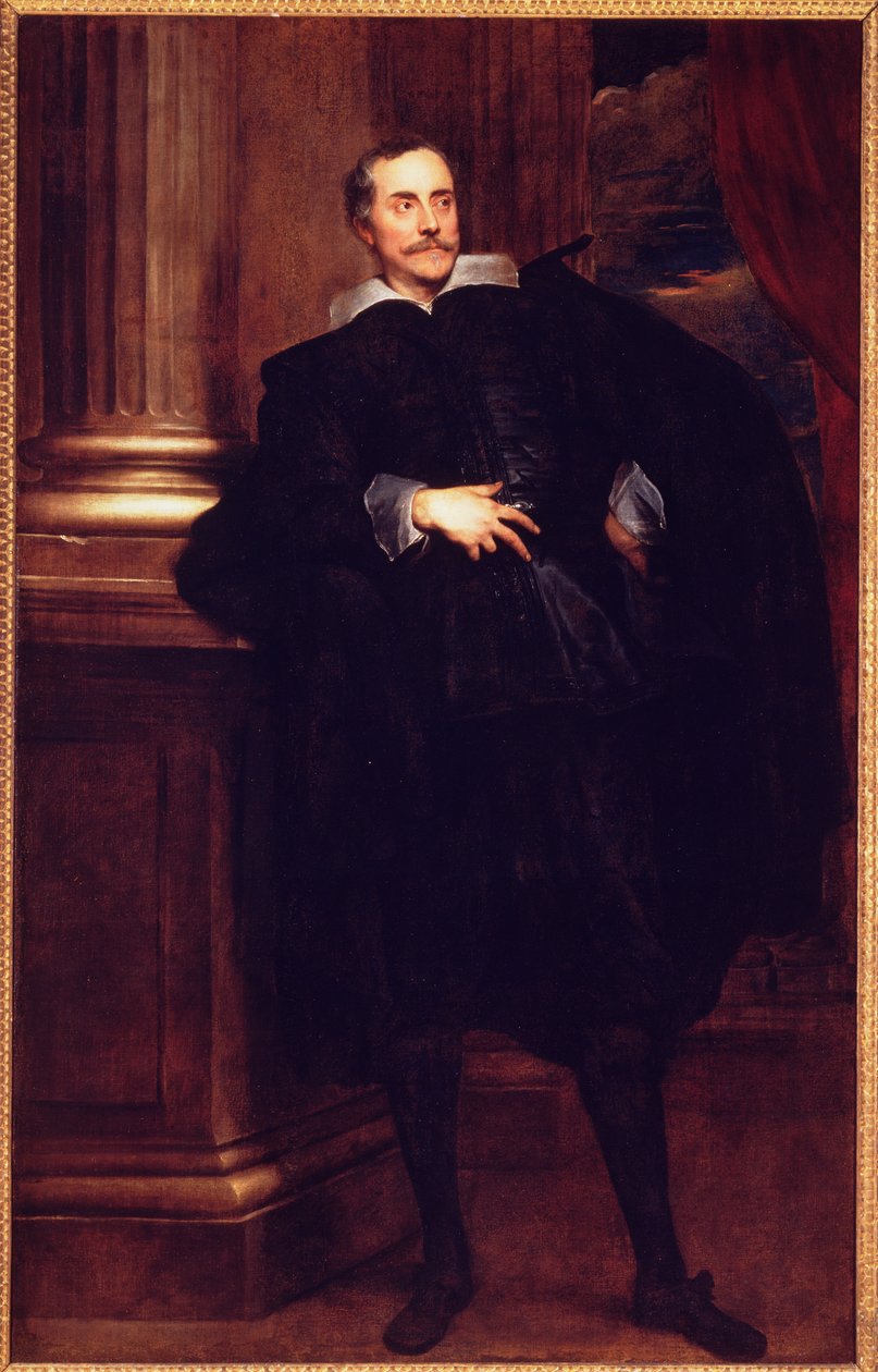Portret van Marcello Durazzo door Anthony van Dyck