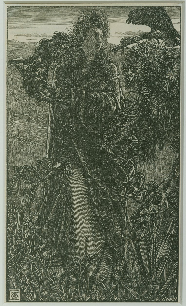 Harald Harfagr (ca. 940) door Anthony Frederick Augustus Sandys
