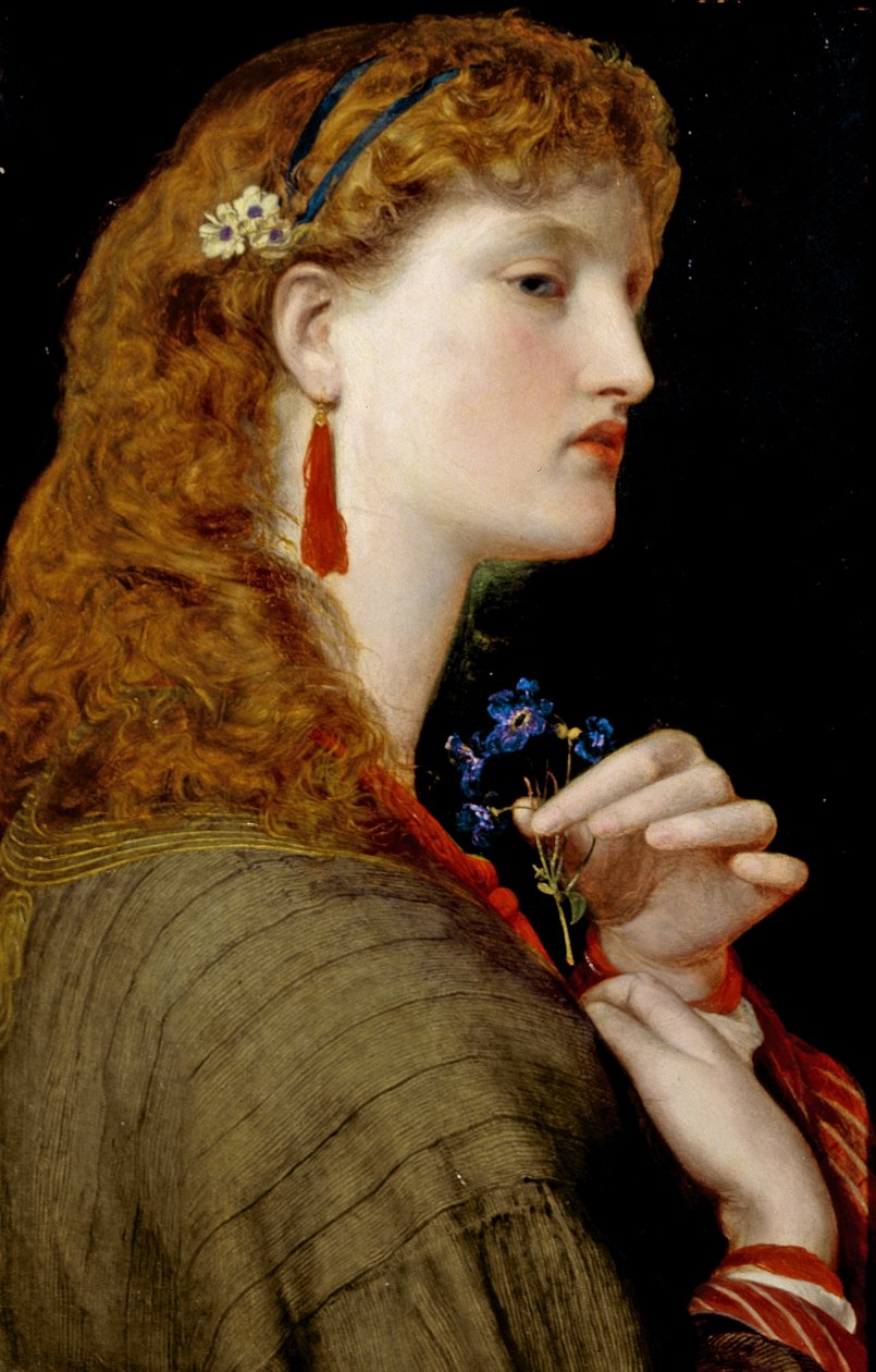 Mei Margaret door Anthony Frederick Augustus Sandys