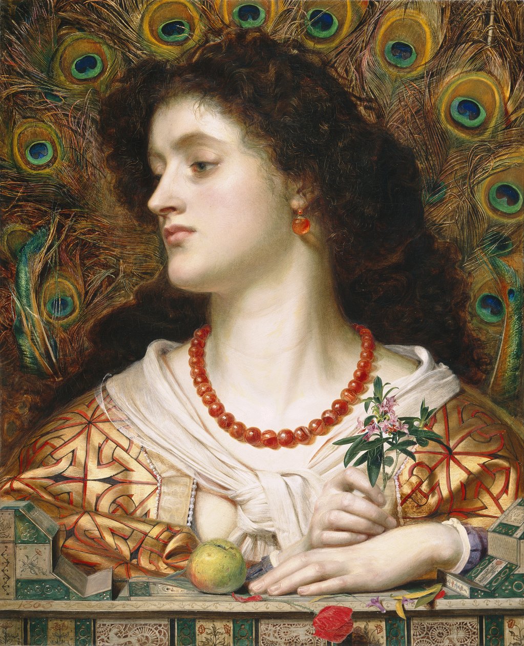 Vivien door Anthony Frederick Augustus Sandys
