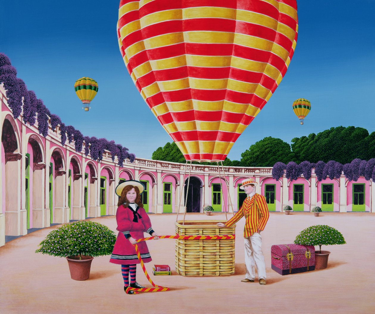 De Ballonvaarder, 1986 door Anthony Southcombe