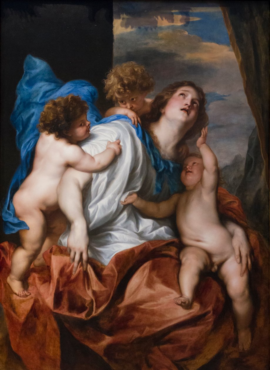 Liefdadigheid door Anthony van Dyck