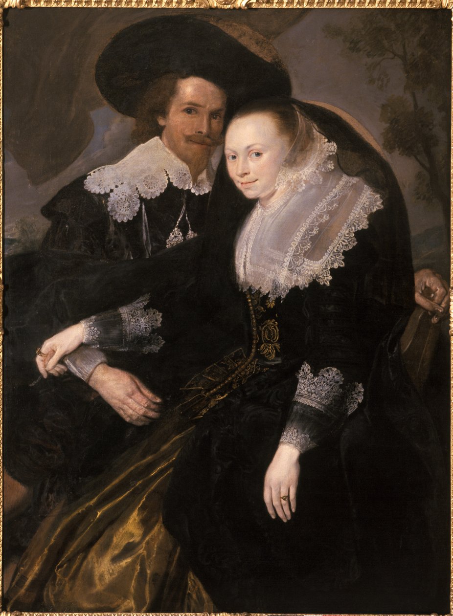 Dubbelportret, ca. 1630 door Anthony van Dyck
